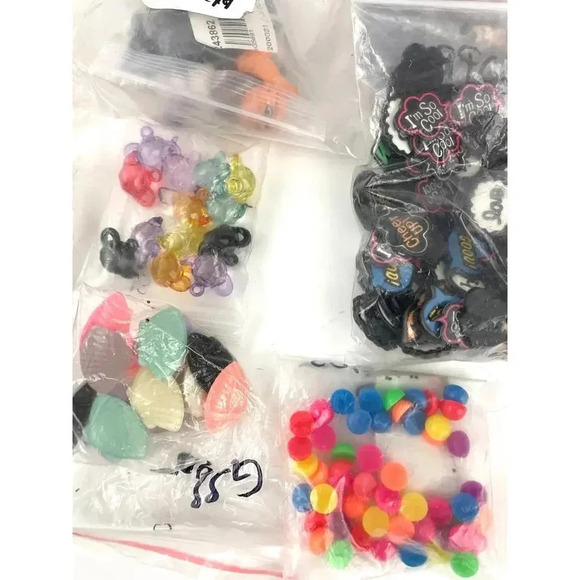 3LB Resin Assorted Craft Supplies 2000+ Pc Floral Glitter Feather Large Lot - Picture 12 of 13